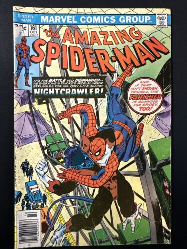 The Amazing Spider-Man #161 Marvel Comics 1st Print Bronze Age 1976 Good