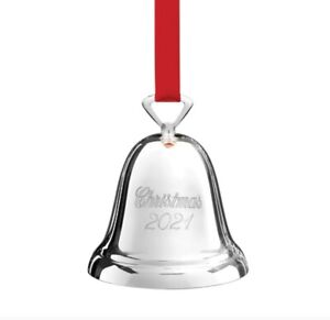 2021 Reed Barton Annual Christmas Silver Plate Bell  3