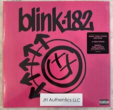 ⚡FAST SHIP⚡Blink-182 One More Time Mark’s Pink And White Marble Color Vinyl