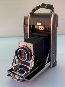 Polaroid Pathfinder Land Camera, Model 110B modified to 3x4