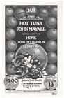 Hot Tuna John Mayall Rick Griffin 1975 Anaheim CA AOR 4.123 Concert Handbill