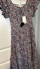 Tory Burch New With Tags Wildflower Smocked Dress Size Medium $398