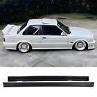 BMW E30 M3 Style ABS Plastic Side Skirt Set 318i 318is 325i 325is E30 Touring