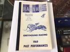 Raynham Dog Track Greyhound Racing 1969 Past Performances