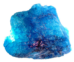Natural Kashmir Sky-Blue Sapphire Raw Rough 240 Ct Certified Loose Gemstone AKU