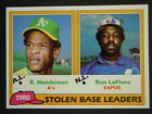 1981 Topps Major League Baseball Cards Set Break Mint, Rookie HOF RC All Stars