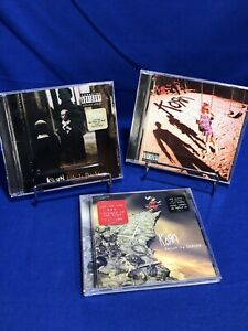 New ListingKORN 3 CD Lot - Follow The Leader, Life Is Peachy, Self Titled Rock Heavy Metal