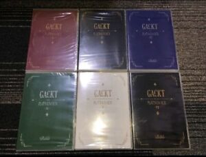 Unopened DVD GACKT PLATINUM BOX 1-6 6-piece set Gackt