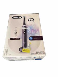Oral-B iO Series 7 IO7 M7.2B2.2B BK Electric Toothbrush - Black  Onyx With Case