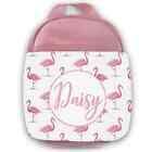 Personalised Kids Lunch Bag Any Name Flamingo Childrens Girls School Snack Box 4