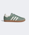 adidas Samba OG Womens Leather Sneakers Silver Green ✅Multiple Sizes ✅Ships Fast