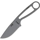 ESEE ISPC Fixed Blade Neck Survival Knife Carbon Steel Izula Drop + Sheath