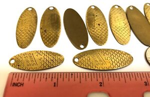 Trout Fishing Lures: Swiss Swing Fish Scale Spinner Blades #4 #5, Rare