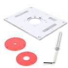 New ListingAluminum Alloy Router Table Insert Plate Ring High Precision Multifunctional New