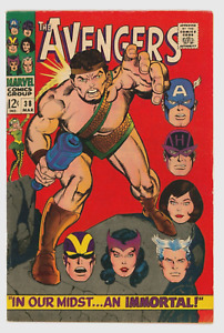 Avengers #38 VFN+ 8.5 Versus Ares and Enchantress