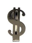 Vintage Signed ADMARK Sterling MONEY CLIP Dollar Sign $