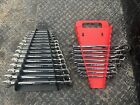 Snap On Tools Ratcheting Combination Wrenches SAE/Metric