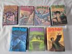 New ListingHarry Potter Complete Hardcover Set Books 1-7 First American Edition Rowling -VG