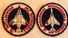 Vintage Lot of 2  McDonnell Douglas Phantom II Patches USAF Fighter Aircraft