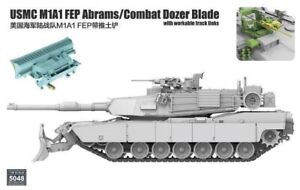 RYEFIELD MODEL RM-5048 1/35 USMC M1A1 FEP Abrams w/Combat Dozer Blade