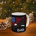 New Dad American Flag Eagle Ceramic Mug 11oz Great Anytime Gift
