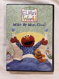 ELMOS WORLD-WAKE UP WITH ELMO (DVD) Has Scratches But Is Playable.