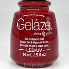 Brand New Gelaze by China Glaze Gel Nail Polish - Ruby Pumps - Full Size