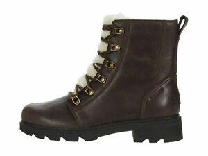 NEW! Sorel Lennox Lace Cozy Brown Women's Winter Boots Size 9 1930961205
