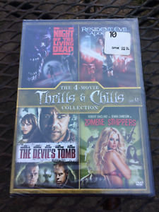 4-Movie Thrills & Chills Vol. 4 DVD  Zombie Strippers, Devils Tomb, Night Living