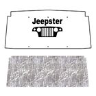 Hood Insulation Pad Heat Shield for 66-73 Jeep Jeepster Under Cover, J-020 Grill