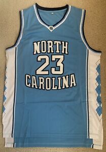 NWOT North Carolina Tar Heels NCAA Michael Jordan Basketball Jersey Small S #23