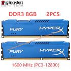 HyperX FURY DDR3 16GB 2x 8GB 1600 MHz PC3-12800 Desktop RAM Memory DIMM 240pins