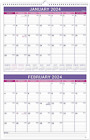 2024 Wall Calendar - Large 2-Month Calendar 2024 Display Folded in a Month, 2024