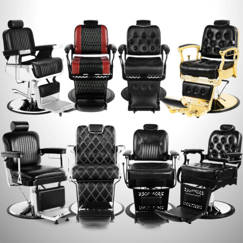 Artist Hand Heavy Duty Hydraulic Barber Chair All Purpose Recline Salon Stylist