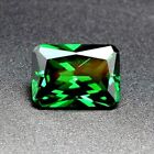 Natural Mine Colombia Green Emerald 7.28 ct 10x12 mm Emerald Cut VVS Loose Gems