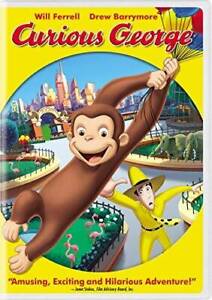 Curious George (Widescreen Edition) - DVD - VERY GOOD