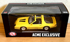 ACME 1:18 EXCLUSIVE 1985 CHEVY CAMARO IROC-Z BY SUNSTAR YELLOW & GOLD DETAILED!