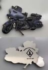 Virginia State Police Motorcycle Shaped Challenge Coin