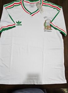 Adidas Mexico Retro Away 1985 Classic Jersey Mens Large