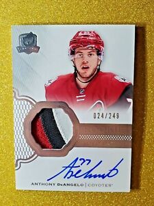 2016-17 The Cup Rookie Auto Patch  Anthony DeAngelo /249 On Card Autograph #146