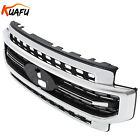 KUAFU Front Grille For Ford F-250 F-350 Super Duty 2020-2022 Sport Style Chrome (For: 2022 F-250 Super Duty)