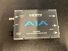 AJA Hi5-Fiber HD/SD SDI Optical Fiber to HDMI with Original Power Supply