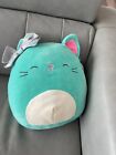 Squishmallows Charisma The Cat Teal Claire's Exclusive 12