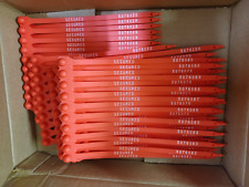 100ct Red Plastic Security Truck Seals 7 1/2