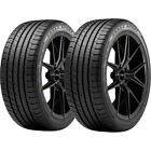(QTY 2) 215/55R17 Goodyear Eagle Sport A/S 94V SL Black Wall Tires (Fits: 215/55R17)