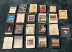 Lot of 22 Assorted 8 Track Tapes, Conditions Vary