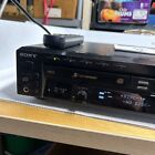Sony RCD-W500C 5 Disc CD Changer/Recorder W/ Remote. Knob And Front Face Damage