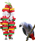 New ListingBird Chewing Toy Large Medium Parrot Cage Bite Toys African Grey Macaws Cockatoo