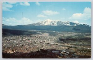 Postcard aerial view, Flagstaff, Arizona