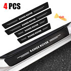 4X For Land Rover Accessories Car Door Sill Step Plate Scuff Cover Protector J5 (For: Land Rover Defender 110)